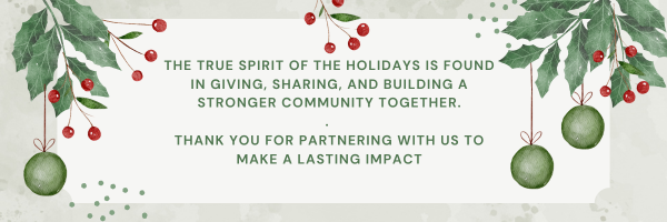 2025 Holiday Giving Banner